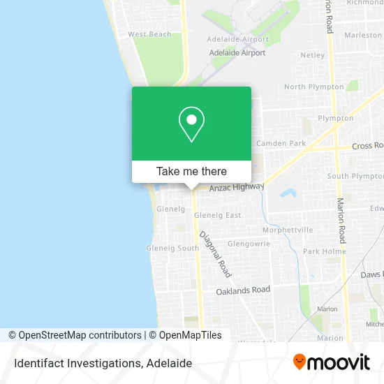 Mapa Identifact Investigations