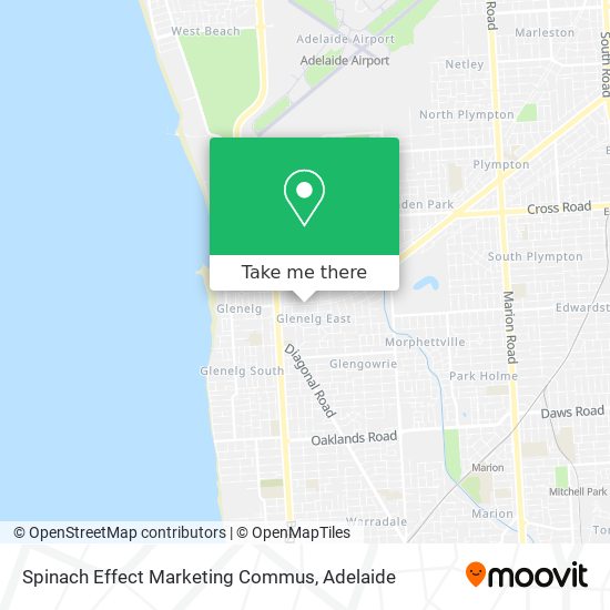 Spinach Effect Marketing Commus map