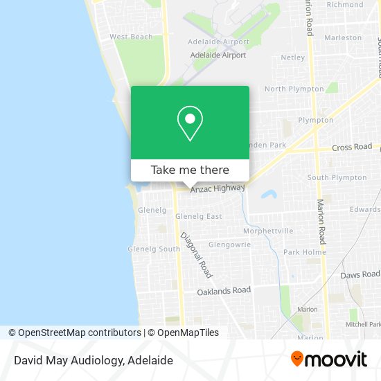 David May Audiology map