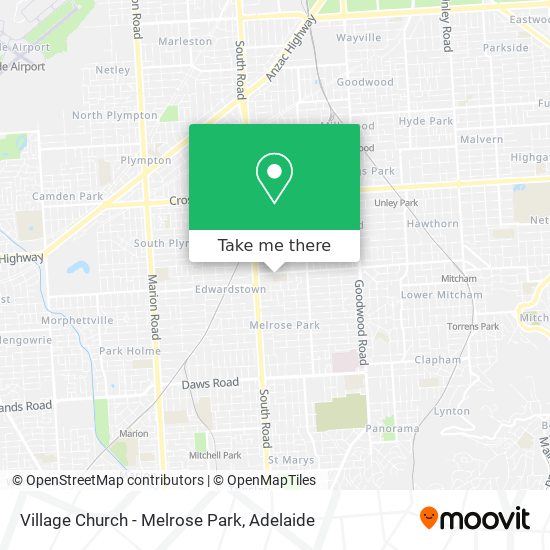 Mapa Village Church - Melrose Park