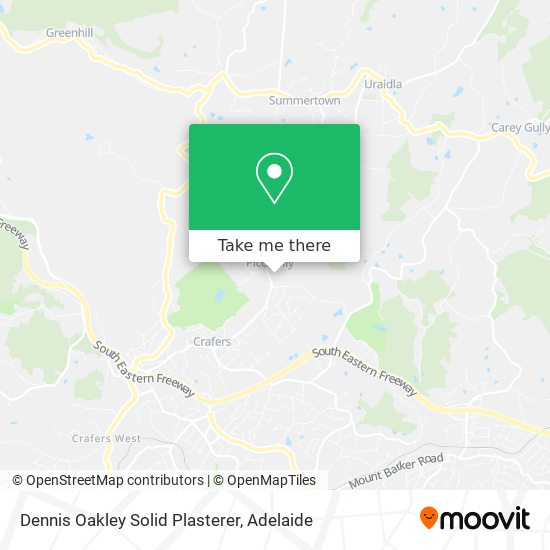 Dennis Oakley Solid Plasterer map