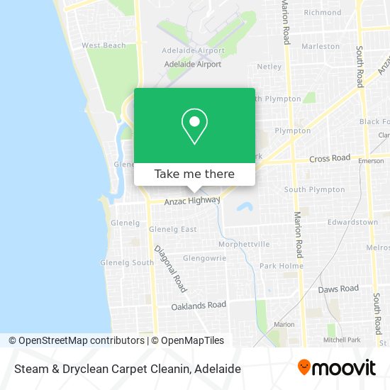 Steam & Dryclean Carpet Cleanin map