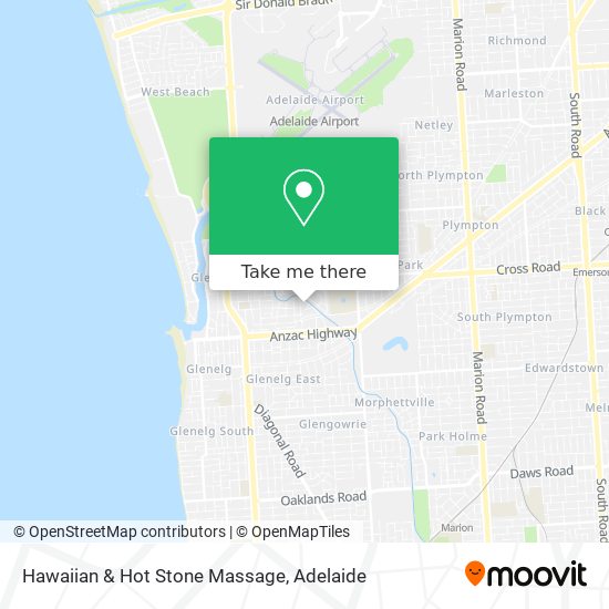 Hawaiian & Hot Stone Massage map
