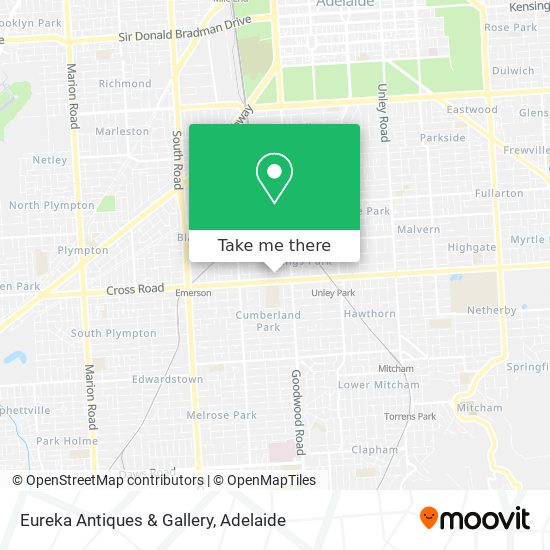 Eureka Antiques & Gallery map