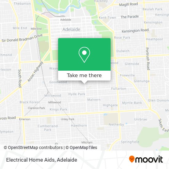 Electrical Home Aids map