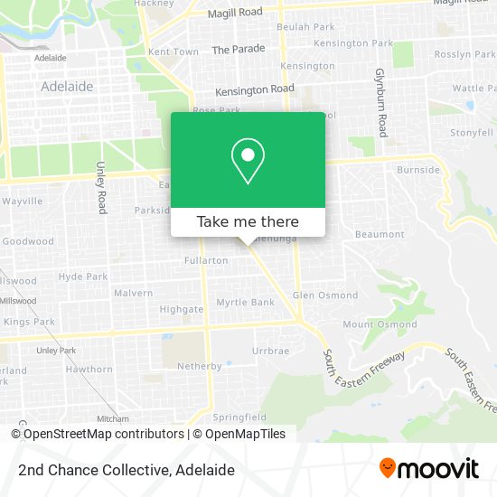 2nd Chance Collective map