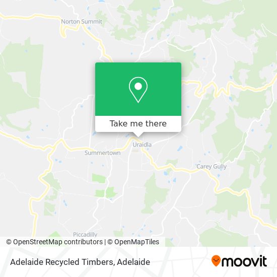 Adelaide Recycled Timbers map