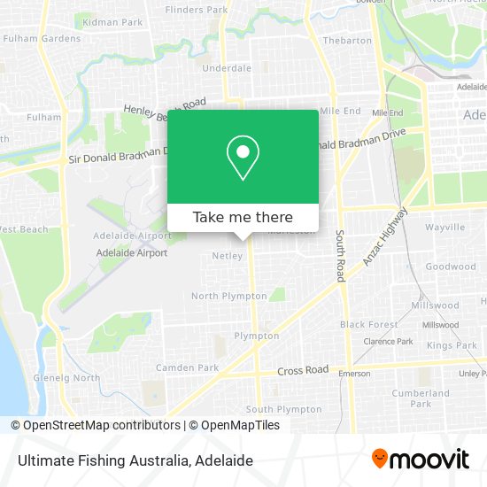 Mapa Ultimate Fishing Australia