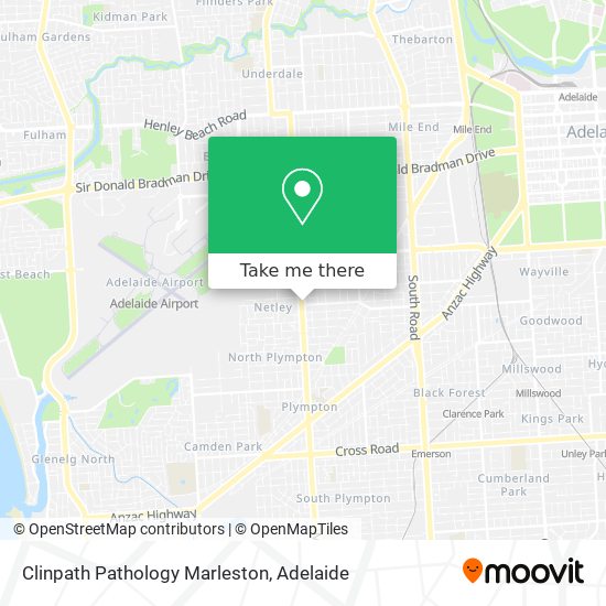 Clinpath Pathology Marleston map