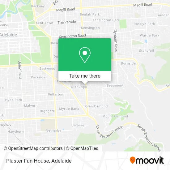 Mapa Plaster Fun House