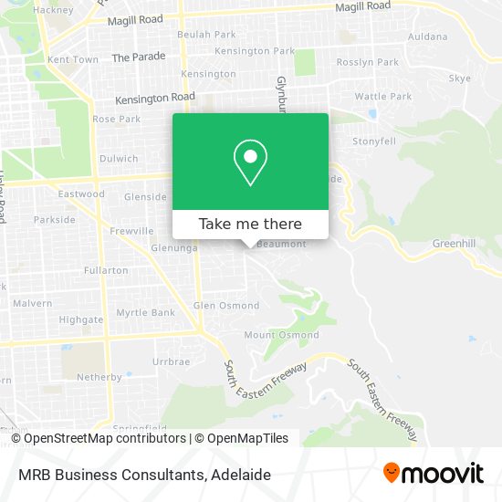 MRB Business Consultants map