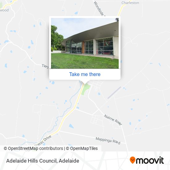 Adelaide Hills Council map