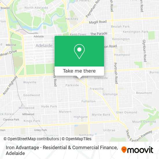 Iron Advantage - Residential & Commercial Finance map