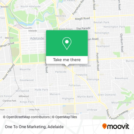 One To One Marketing map