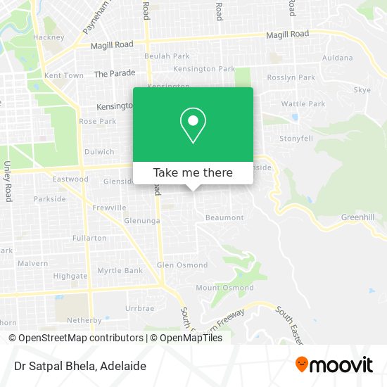 Dr Satpal Bhela map