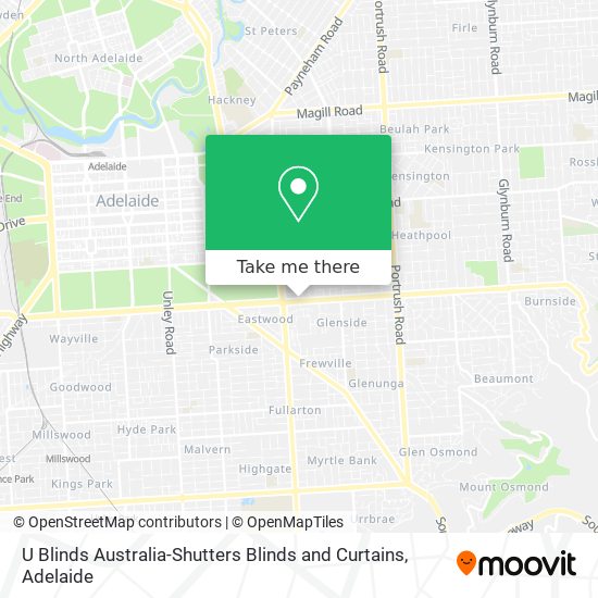 U Blinds Australia-Shutters Blinds and Curtains map