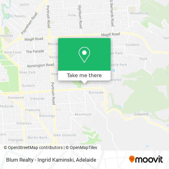 Blum Realty - Ingrid Kaminski map