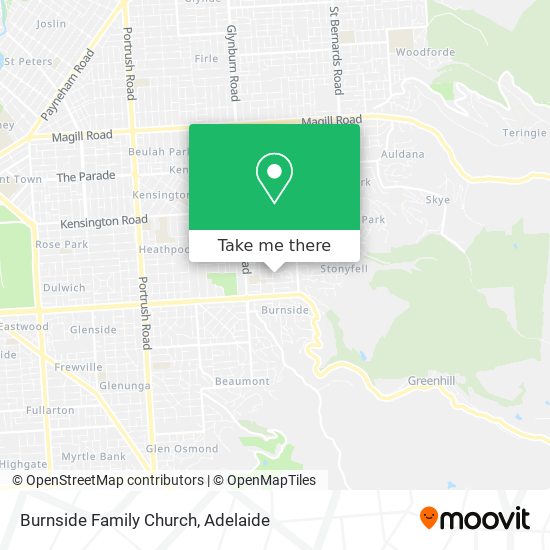 Mapa Burnside Family Church