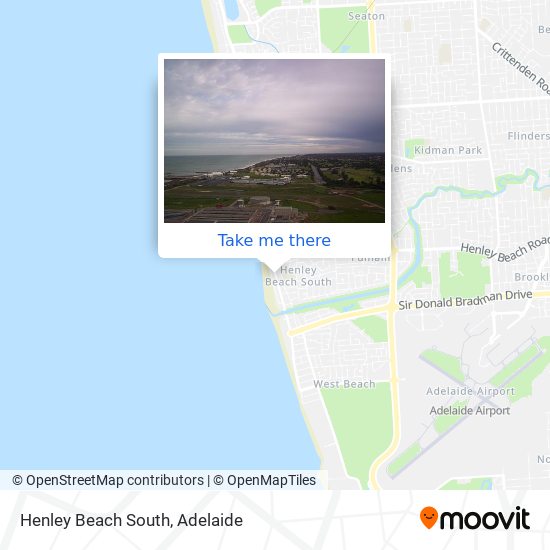 Henley Beach South map