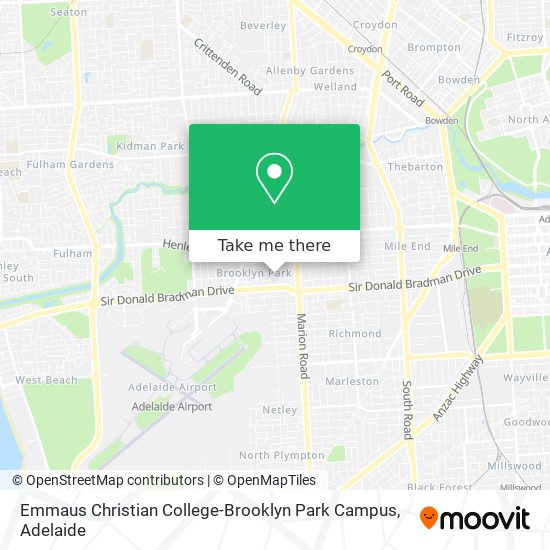 Emmaus Christian College-Brooklyn Park Campus map