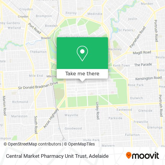 Central Market Pharmacy Unit Trust map