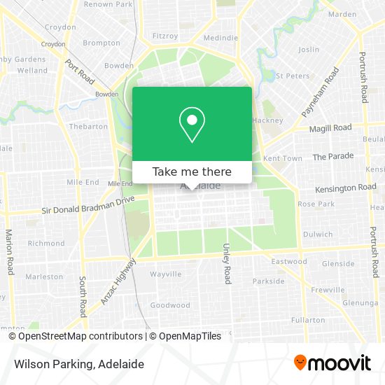 Mapa Wilson Parking