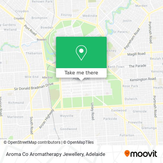 Aroma Co Aromatherapy Jewellery map