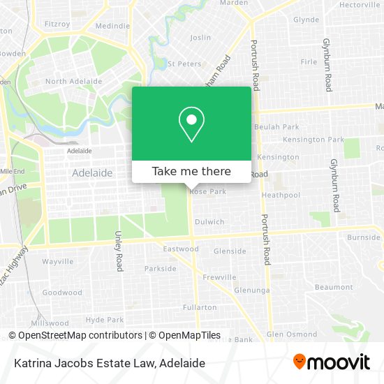 Katrina Jacobs Estate Law map