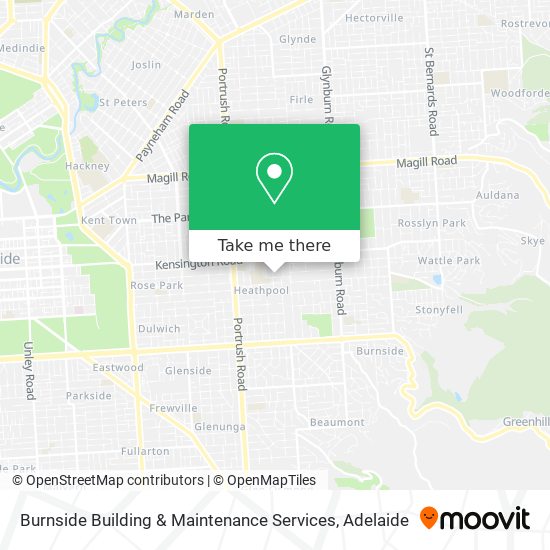 Mapa Burnside Building & Maintenance Services
