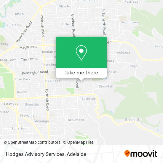 Hodges Advisory Services map