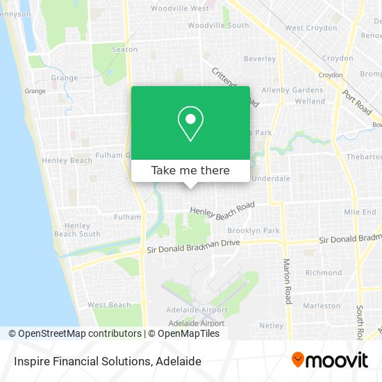 Inspire Financial Solutions map