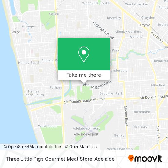 Three Little Pigs Gourmet Meat Store map