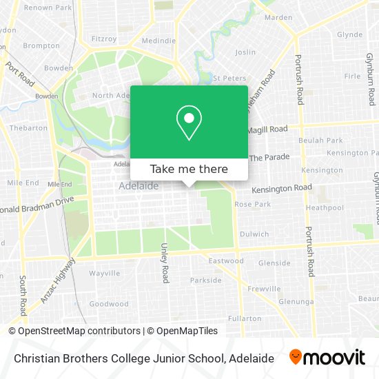 Christian Brothers College Junior School map