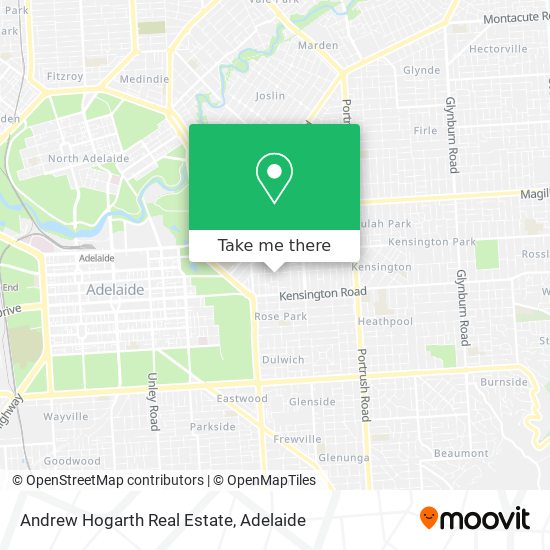 Andrew Hogarth Real Estate map