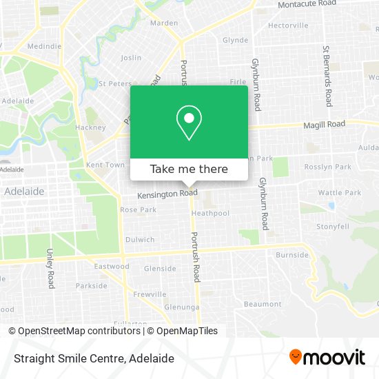 Straight Smile Centre map
