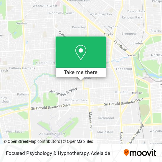 Focused Psychology & Hypnotherapy map