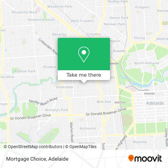 Mapa Mortgage Choice