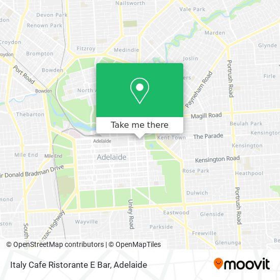 Italy Cafe Ristorante E Bar map