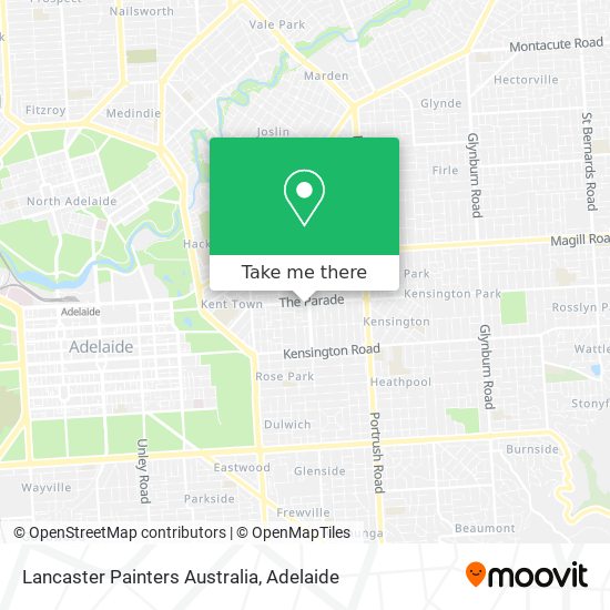 Lancaster Painters Australia map