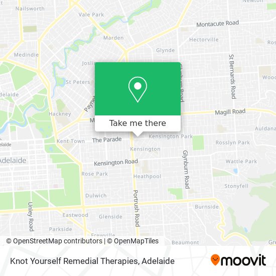 Knot Yourself Remedial Therapies map