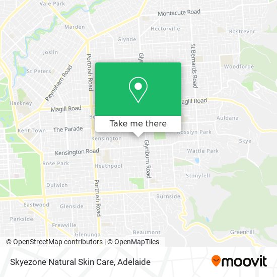 Skyezone Natural Skin Care map