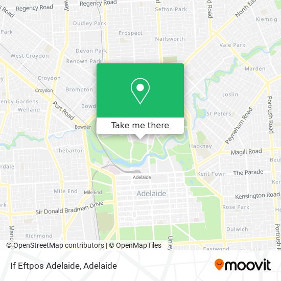 If Eftpos Adelaide map