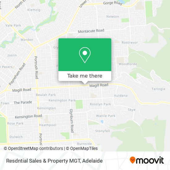 Resdntial Sales & Property MGT map