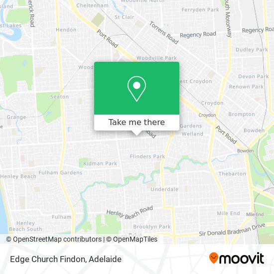 Edge Church Findon map
