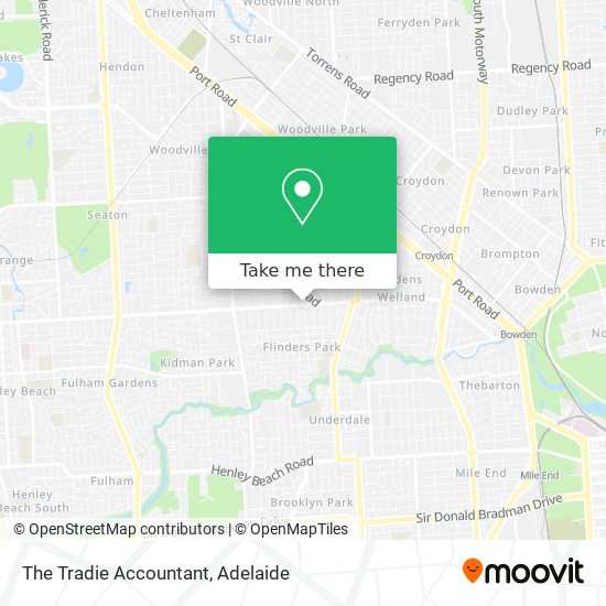 The Tradie Accountant map