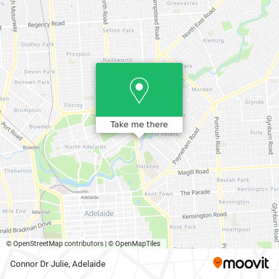 Connor Dr Julie map