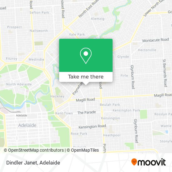 Dindler Janet map