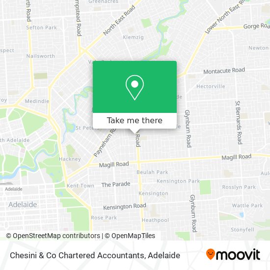 Chesini & Co Chartered Accountants map