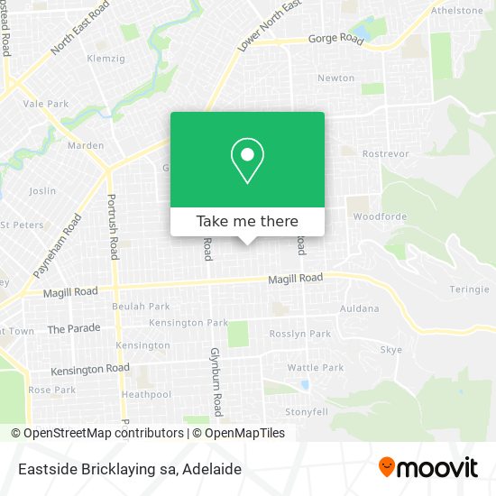 Eastside Bricklaying sa map