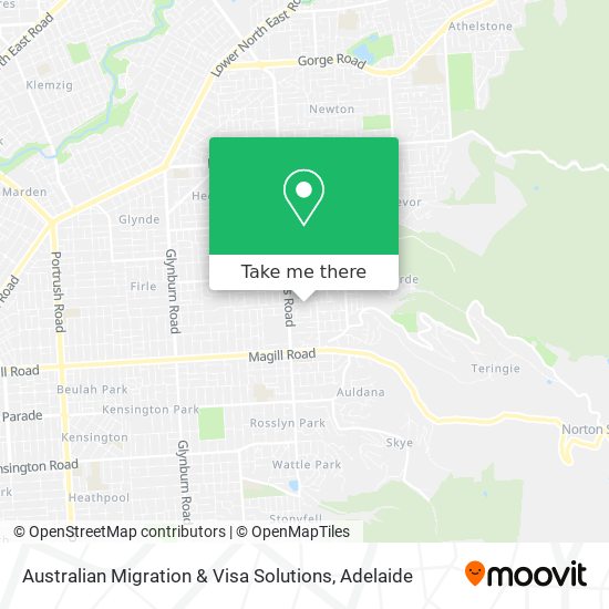 Australian Migration & Visa Solutions map